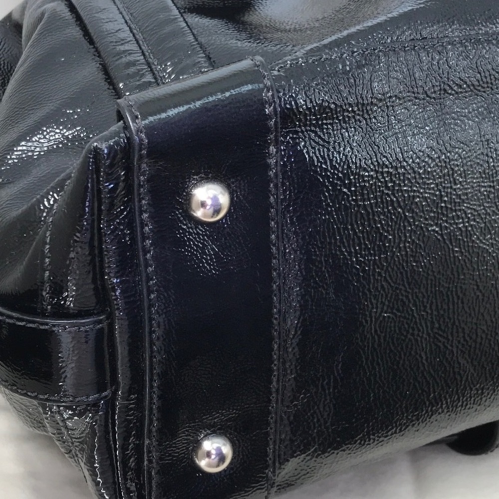 Lockheart Black Doctor Bag Patent Leather - Picture 12 of 15